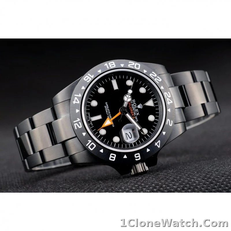 Superclone Rolex Explorer 40mm Black Dial 98239 - detail