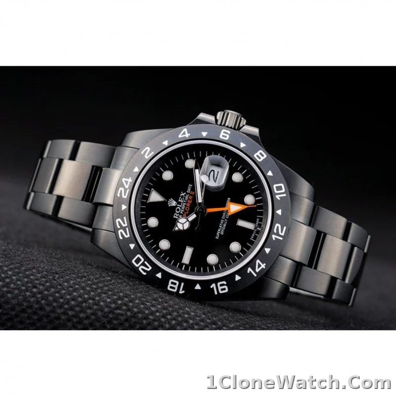 Superclone Rolex Explorer 40mm Black Dial 98239 - detail