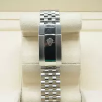Rolex Datejust 41mm Blue Dial 126334 Jubilee Roman Dials - view 7