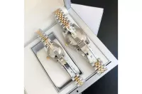 Couple Watches Rolex Datejust 36/28mm RG/SS Jub Gold/Dial - view 7