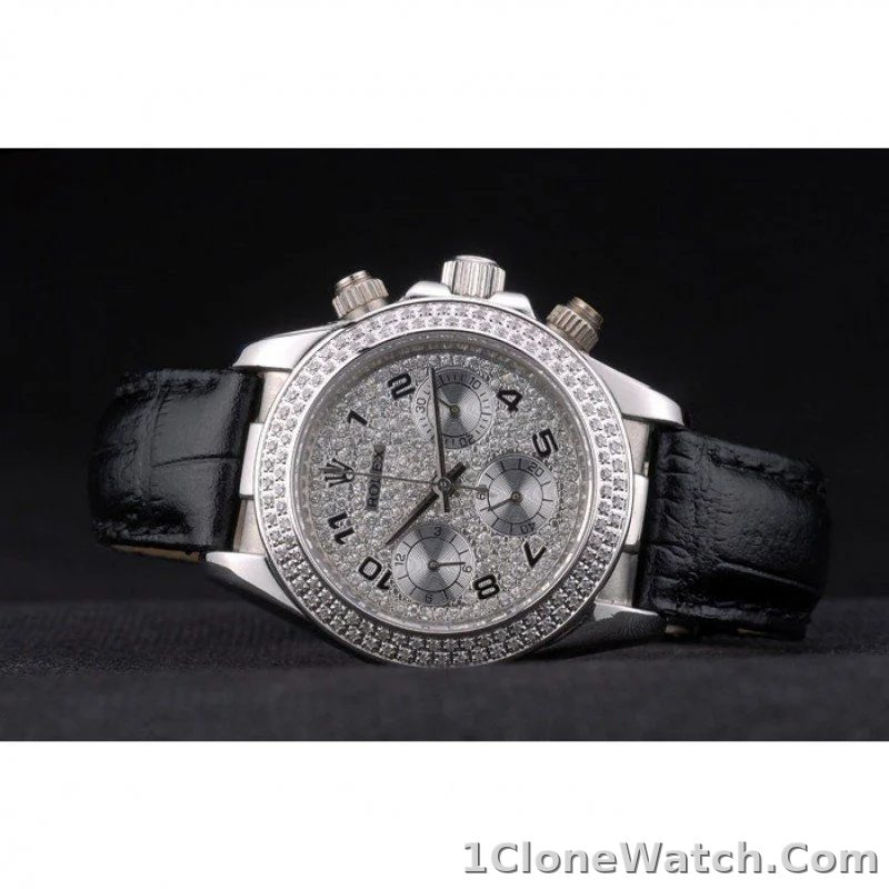 Rolex Daytona 35mm Diamond Dial REP016830 - detail