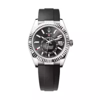 Superclone Rolex Sky-Dweller 42 mm Bright black Dial 336239 - view 1