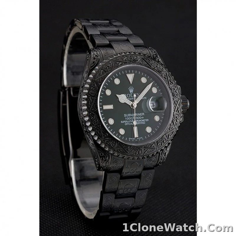Rolex Submariner 41mm Green Dial 1454076 - detail