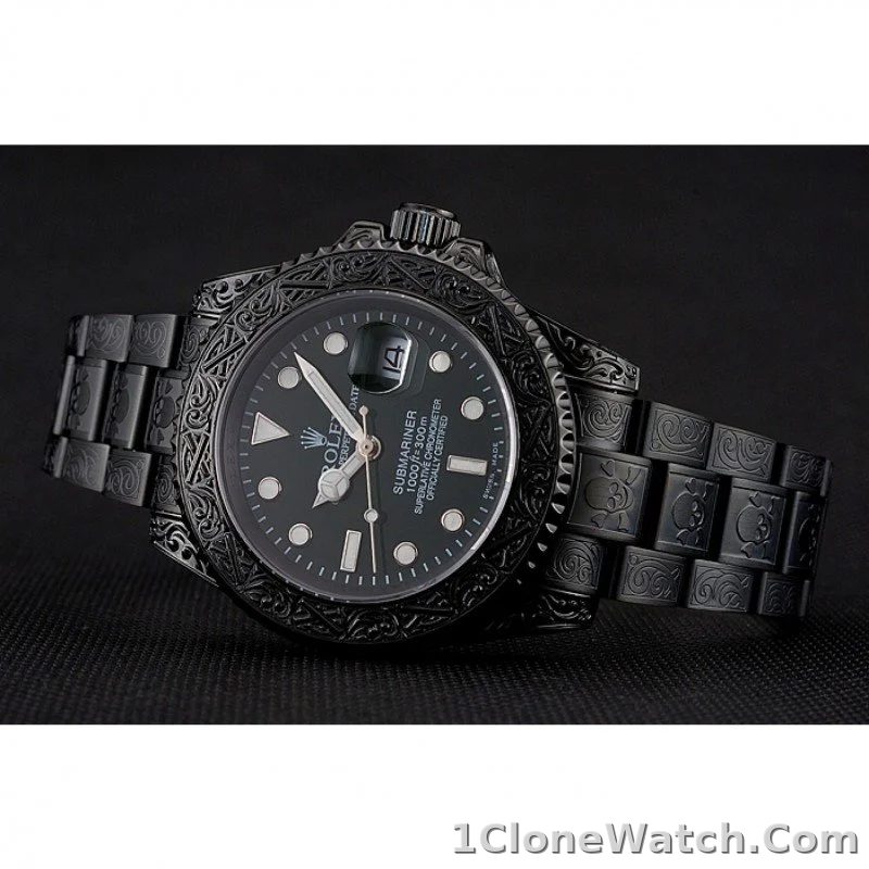 Rolex Submariner 41mm Green Dial 1454076 - detail