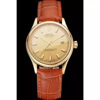 Superclone Rolex Datejust 38mm Gold Dial REP016818 - view 3