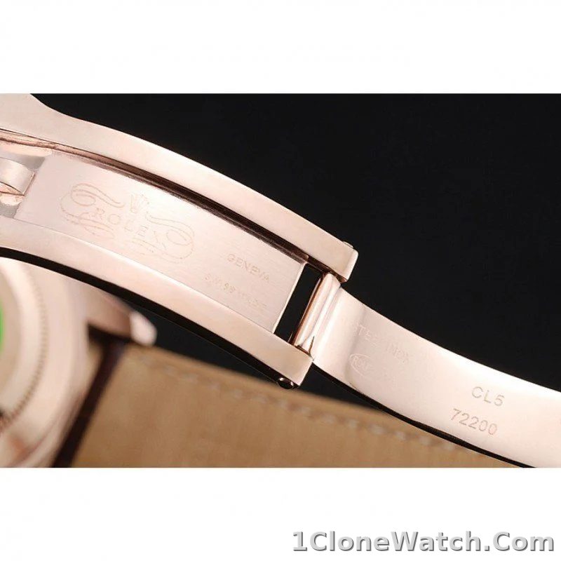 Rolex Daytona 39mm Rose-Gold Dial 1454243 - detail