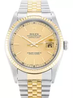 Rolex Datejust 36mm Champagne Dial 16233 - view 1