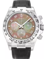 Rolex Daytona 40mm Mother of Pearl   Black Dial 116519 - view 1
