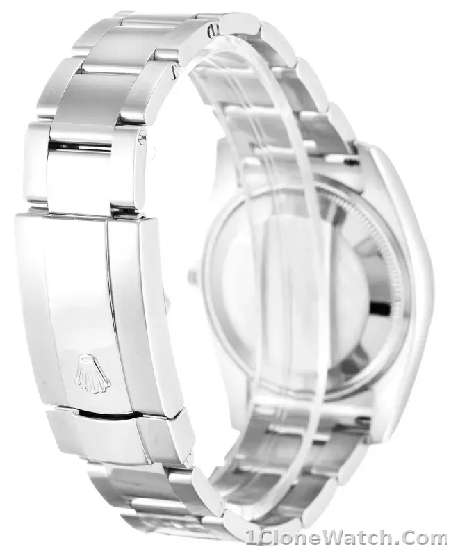 Rolex Oyster Perpetual Date 34mm White Dial 115234 - detail