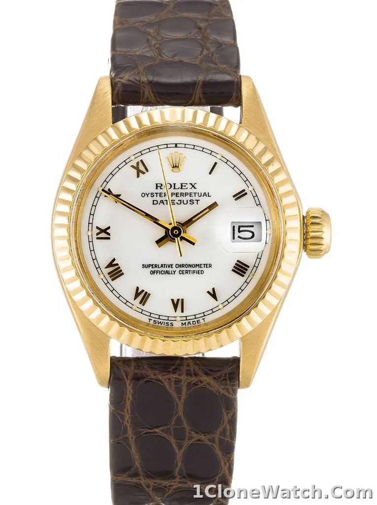 Rolex Lady-Datejust 26mm White Dial 6916