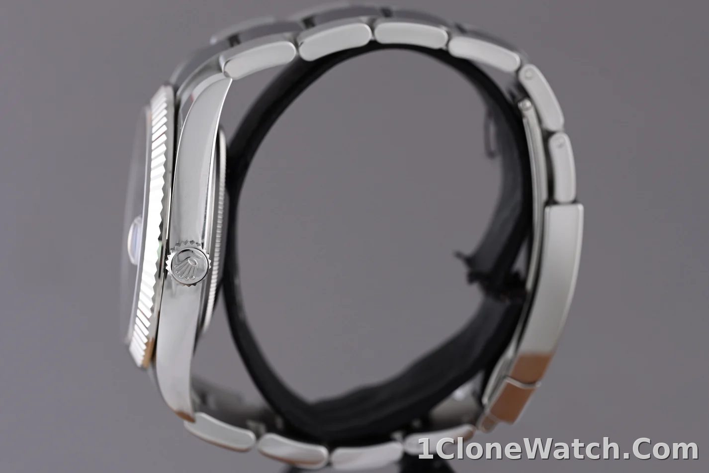 Rolex Datejust 41mm Blue Dial 126334 Oyster - detail