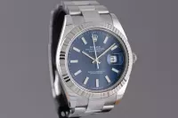 Rolex Datejust 41mm Blue Dial 126334 Oyster - view 9