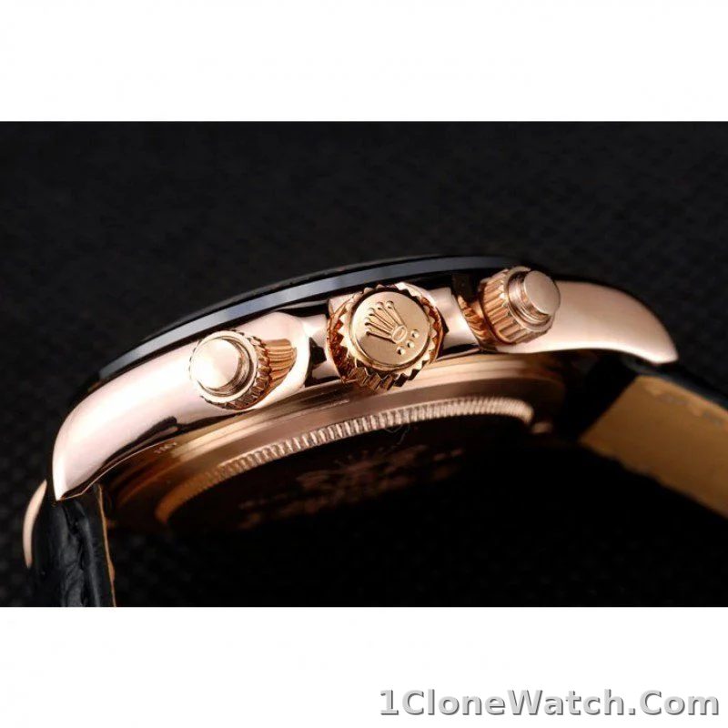 Rolex Daytona 39mm Black Dial REP016831 - detail