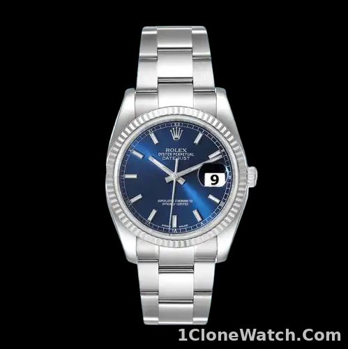 Rolex Datejust 116234BLSO Men’s 36mm Silver-tone