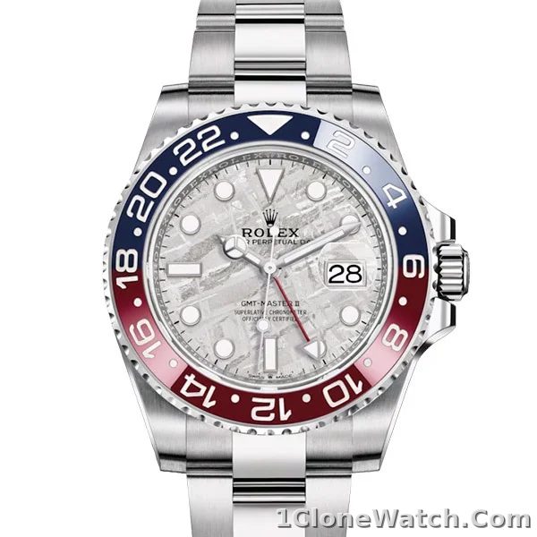Rolex GMT-Master II 40mm Meteorite Dial 126719BLRO  Superman