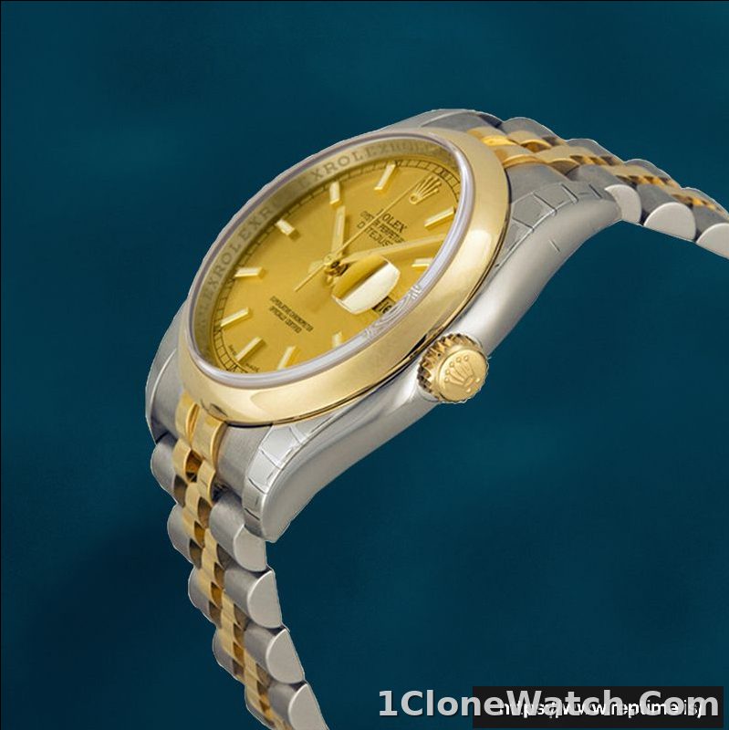 Rolex Datejust 36mm 116203CSJ Men’s Silver-tone Swiss Replica Wacthes - detail