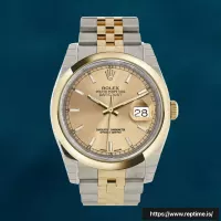 Rolex Datejust 36mm 116203CSJ Men’s Silver-tone Swiss Replica Wacthes - view 3
