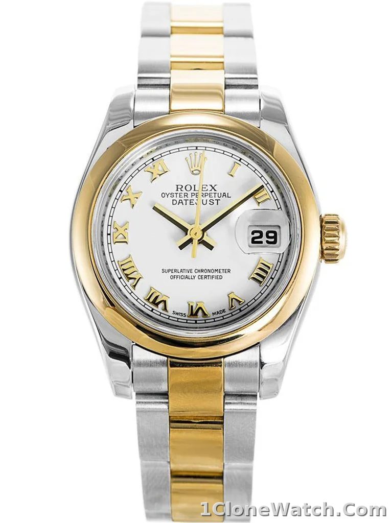 Rolex Datejust 26mm White Dial 179163