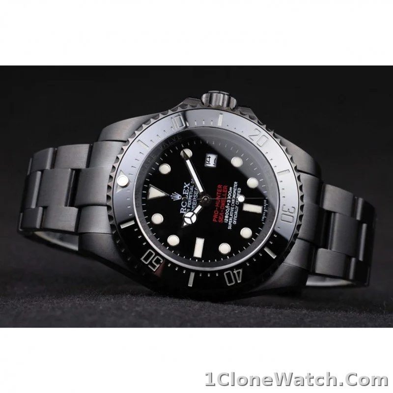 Superclone Rolex Deepsea 42mm Black Dial REP016819 - detail