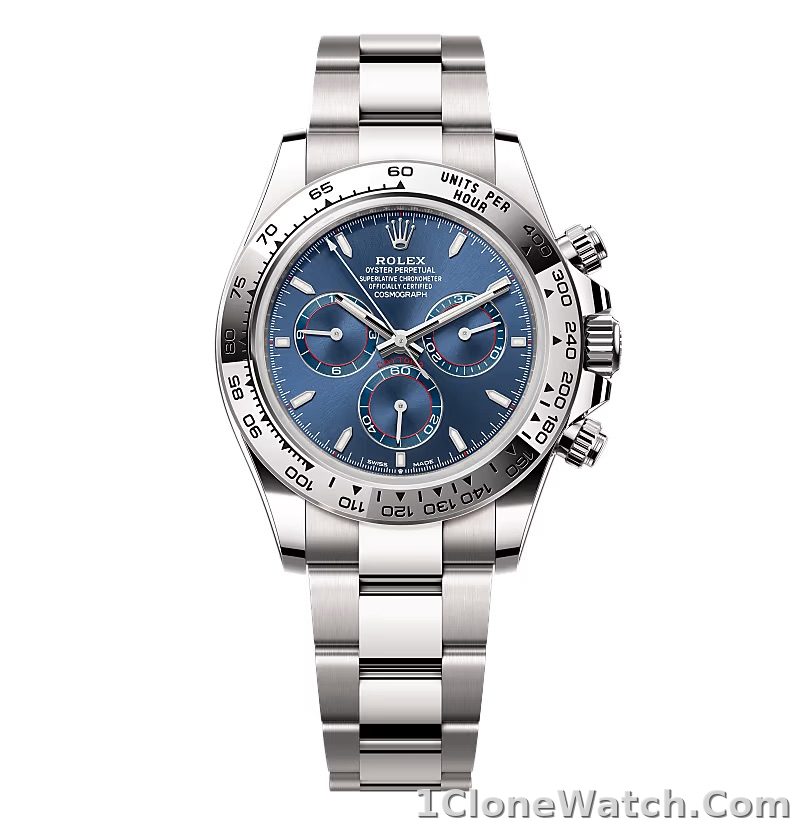 Superclone Rolex Daytona 40 mm 126509 Bright Blue Dial