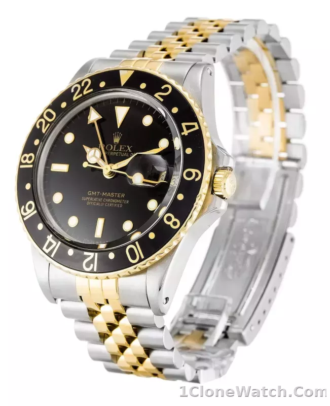 Rolex GMT-Master 38mm Black Dial 16753 - detail