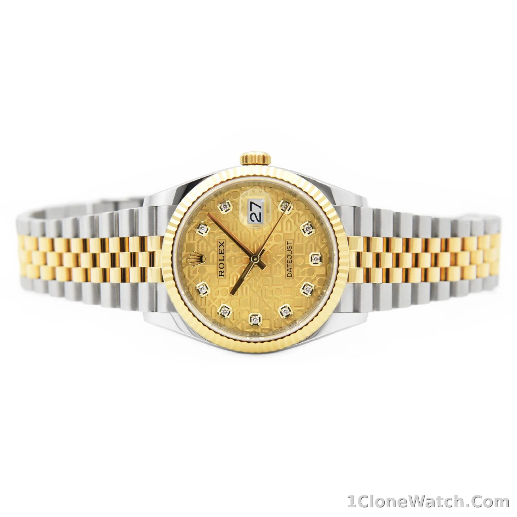 Superclone Rolex Datejust 36mm Jubilee Dial 126233 - detail