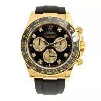 Superclone Rolex Daytona 40 mm Black Dial Yellow Gold 126518LN - view 3