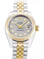 Rolex Lady-Datejust 26mm Silver Dial 179173 - view 1