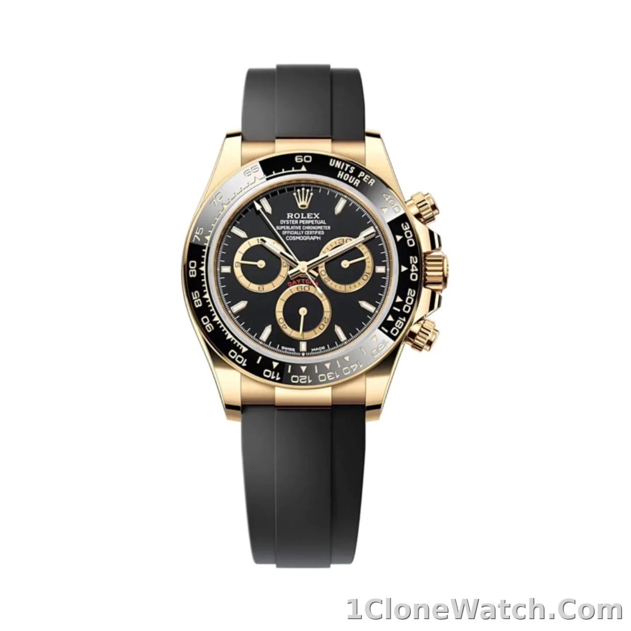 Superclone Rolex Daytona 40 mm Black Dial 126518LN