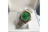 Couple Watches Rolex Datejust 36/28mm RG/SS Jub Green/Dial - view 4
