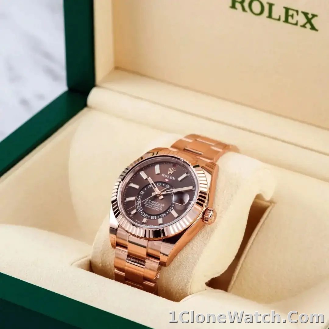 Rolex Sky-Dweller 326935 Chocolate - detail