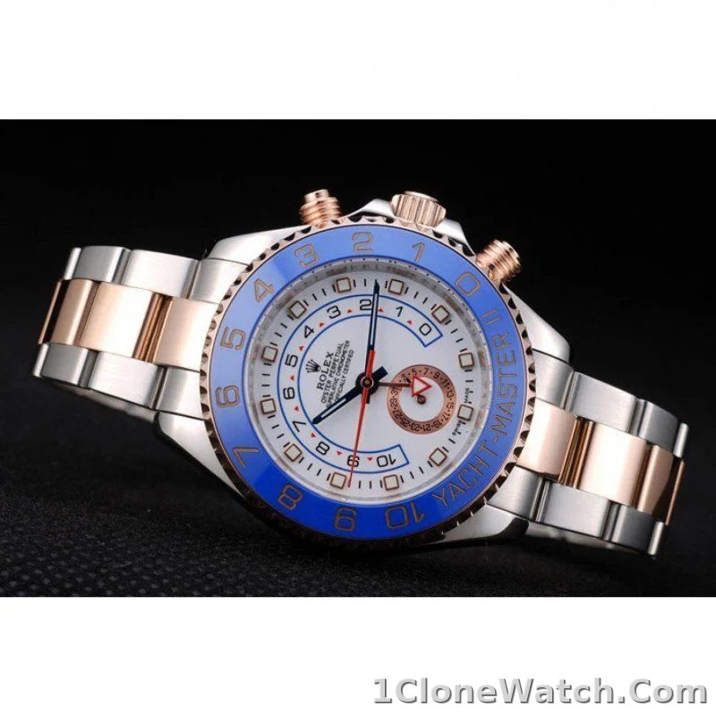 Rolex Yacht-Master 42mm White Dial REP016833 - detail