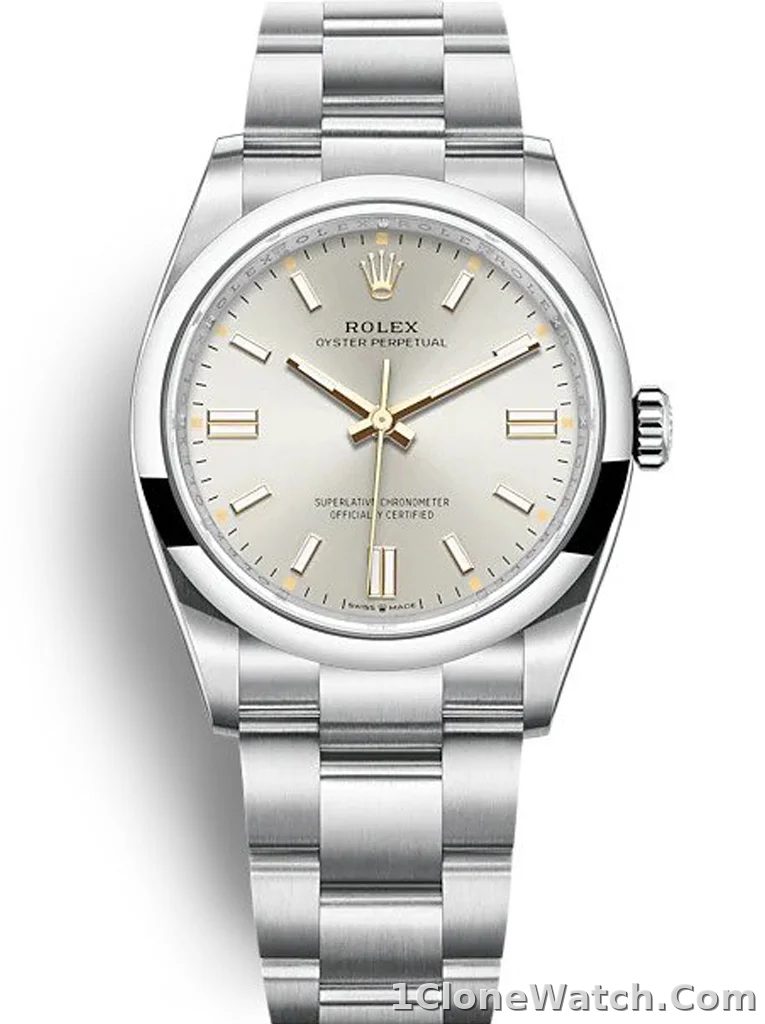 Rolex Oyster Perpetual Lady 36mm Silver Dial 126000