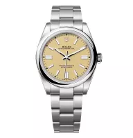 Superclone Rolex Oyster Perpetual 277200 Beige Dial - view 7