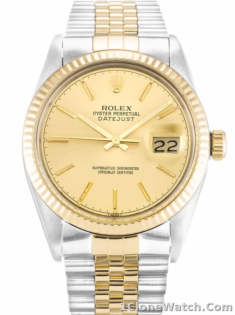 Rolex Datejust 36mm Champagne Dial 16013