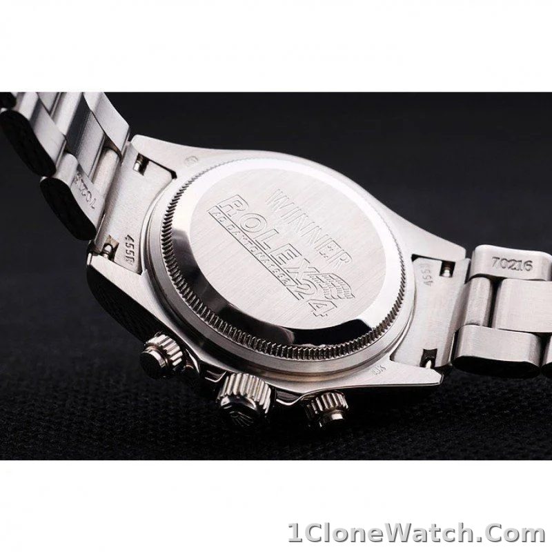 Rolex Daytona 35mm Silver Dial RL165 - detail