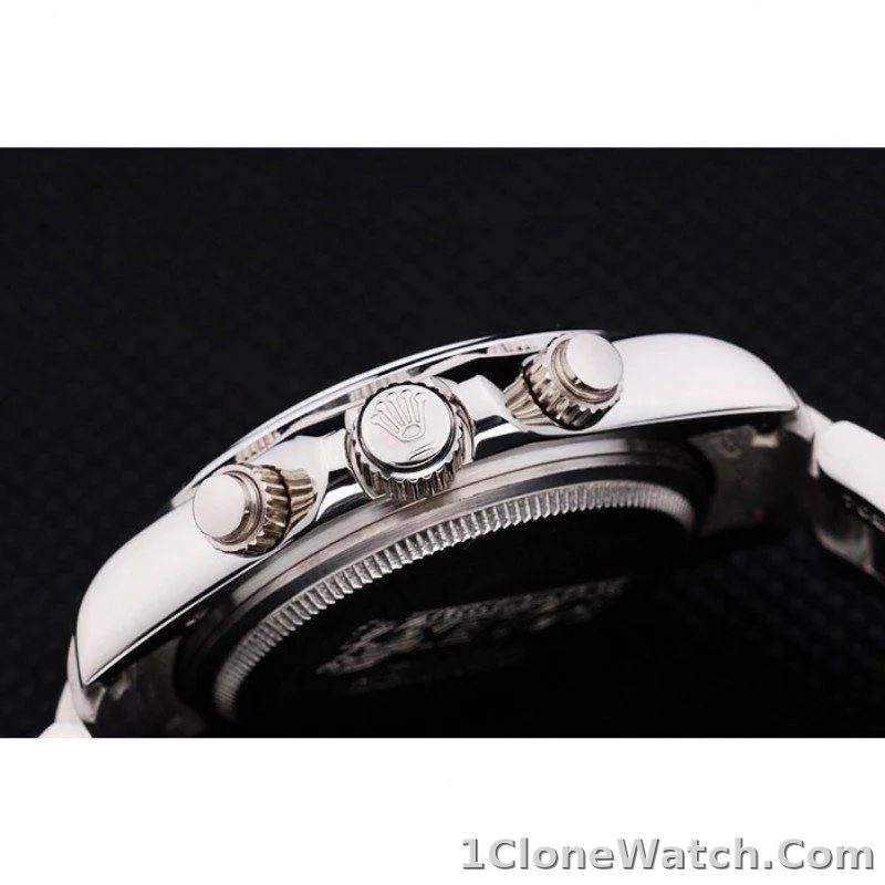 Rolex Daytona 35mm Silver Dial RL165 - detail