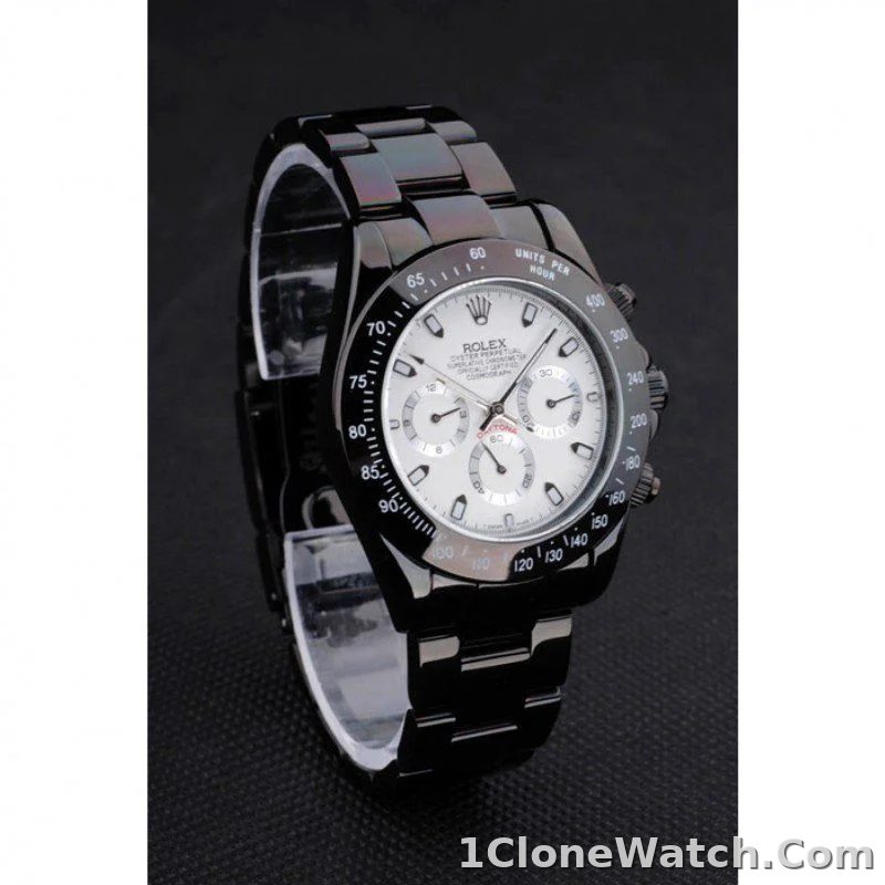 Rolex Daytona 40mm White Dial RL106 - detail