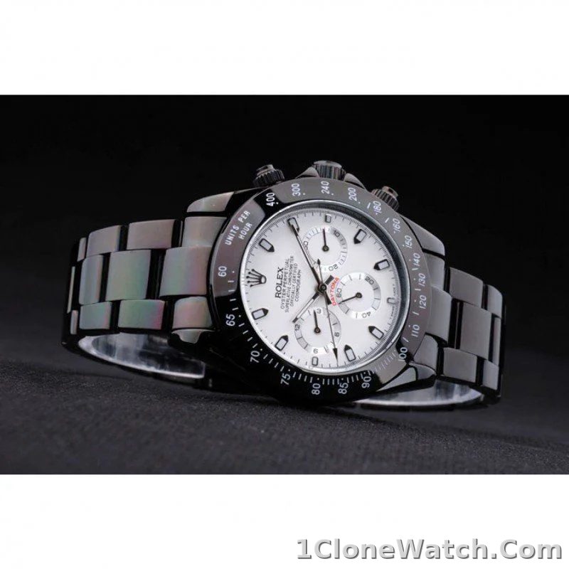 Rolex Daytona 40mm White Dial RL106 - detail