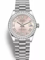Rolex Datejust 31mm Pink set with diamonds Dial 278384RBR - view 1