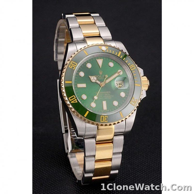 Superclone Rolex Submariner 41mm Green Dial PR16233GRG - detail