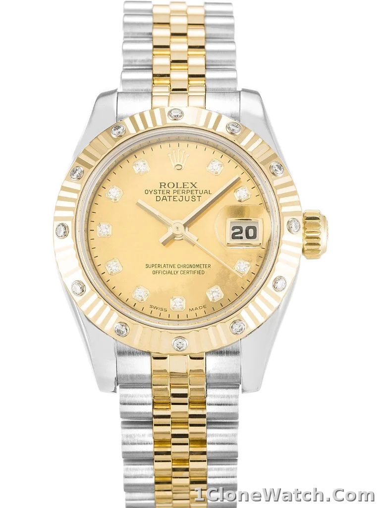 Rolex Lady-Datejust 26mm Champagne Dial 179313-2