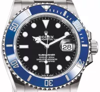 Superclone Rolex Submariner  Cookie Monster  41mm Black Dial 126619LB - view 3
