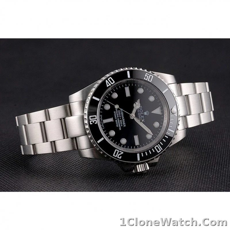 Superclone Rolex Submariner 40mm Black Dial 114060 - detail