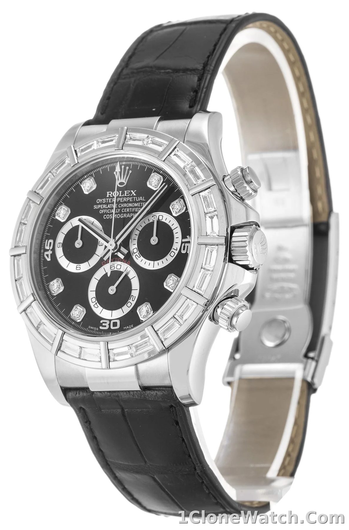 Rolex Daytona 40mm Black Dial 116589BR - detail