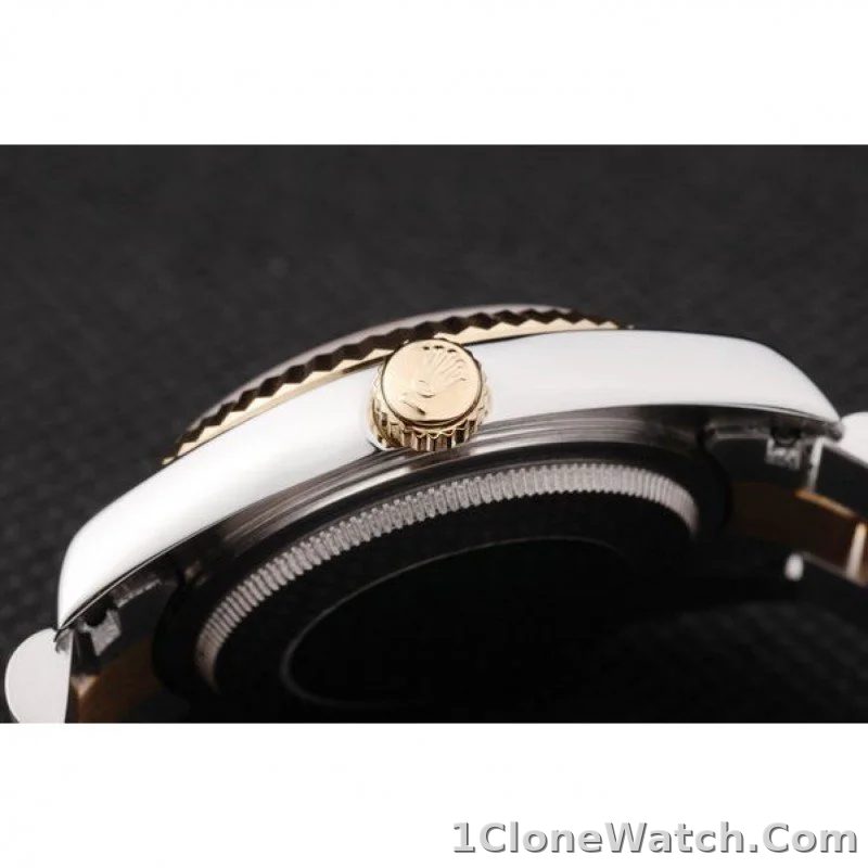 Superclone Rolex Datejust 36mm Gold Dial SRL40 - detail