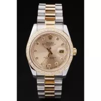 Superclone Rolex Datejust 36mm Gold Dial SRL40 - view 3