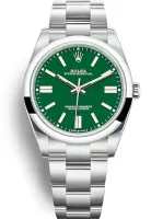 Rolex Oyster Perpetual 41mm Green Dial 124300 - view 1