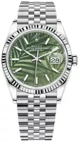 Rolex Datejust 36mm Palm Motif Dial 126234-0047 - view 1