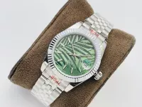 Rolex Datejust 36mm Palm Motif Dial 126234-0047 - view 4